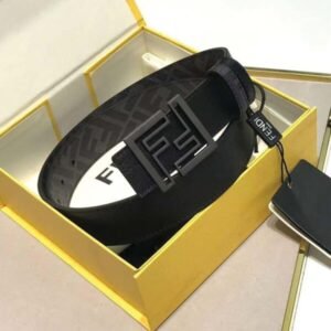 Fendi Squared Ff Reversible Belt